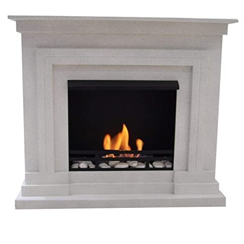 Kaminbau Model Berlin Deluxe Granite Light
