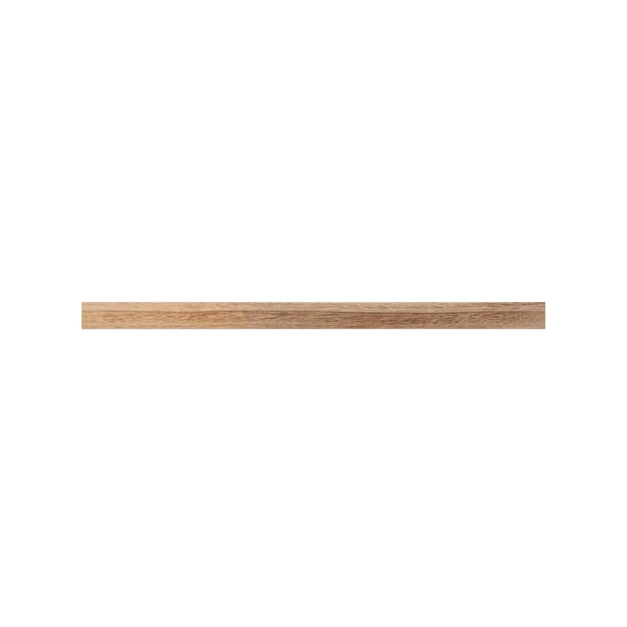 Wood Floating Wall Shelves Set of 3 – 17", Carbonized Black - Image 4