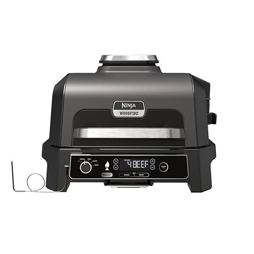 Ninja OG850UK Woodfire Pro XL Electric BBQ Grill & Smoker