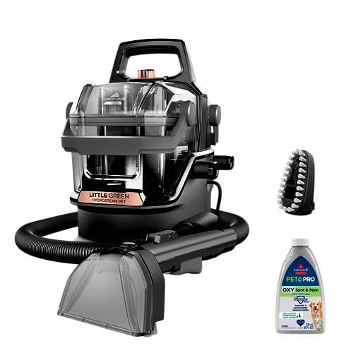 Bissell Little Green HydroSteam Multi-Purpose Portable Carpet and Upholstery Cleaner