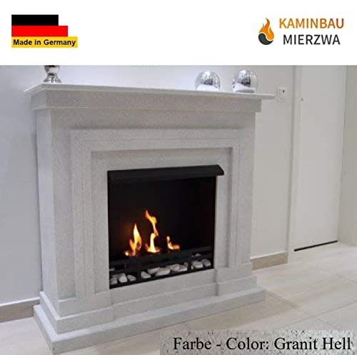 Kaminbau Model Berlin Deluxe Granite Light - Image 3
