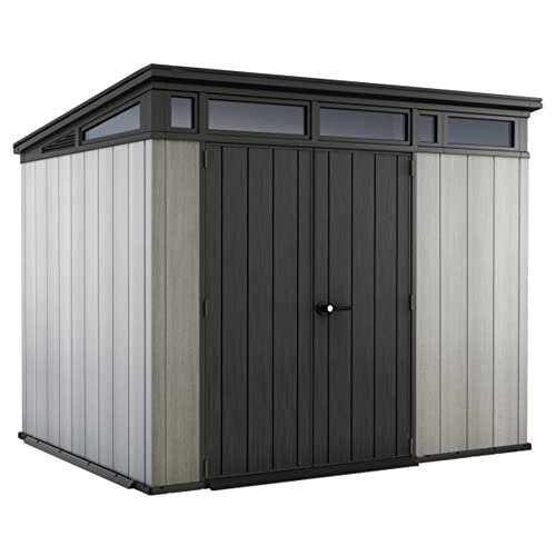 Keter Artisan 9x7 Foot Large Outdoor Shed with Floor