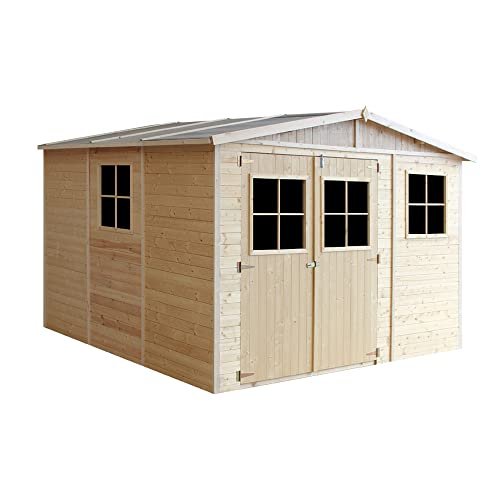 Timbela Wooden Garden Shed - Apex Shiplap Wooden Shed