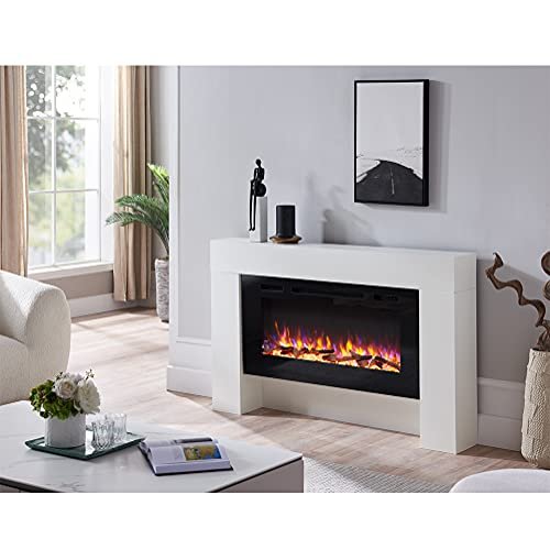 FLAMME Carmaux 55" / 141cm Freestanding Electric Fireplace - Image 5