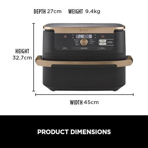 Ninja Foodi FlexDrawer 10.4L Air Fryer AF500UK - Image 3