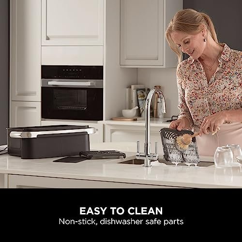 Ninja AF500UK Foodi FlexDrawer 10.4L Air Fryer - Black - Image 4