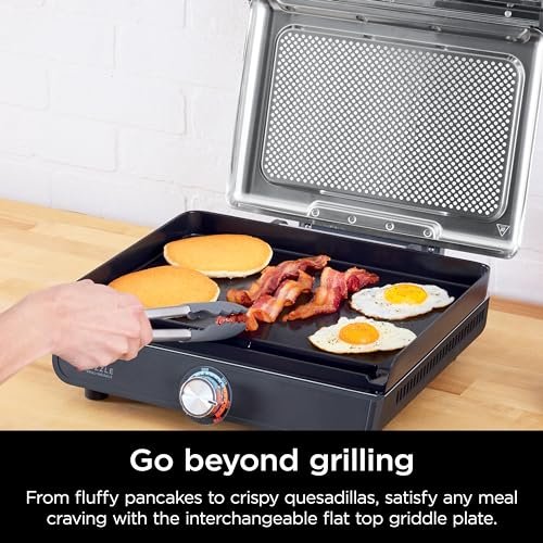 Ninja GR101 Sizzle Smokeless Indoor Grill & Griddle - Image 6