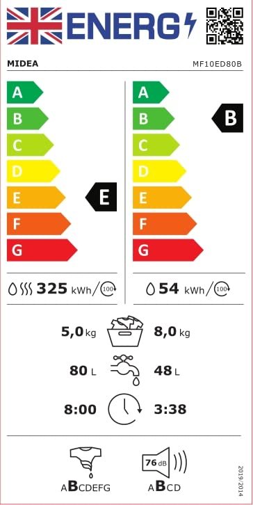 Midea Energy Saving Freestanding Washer Dryer - Image 4
