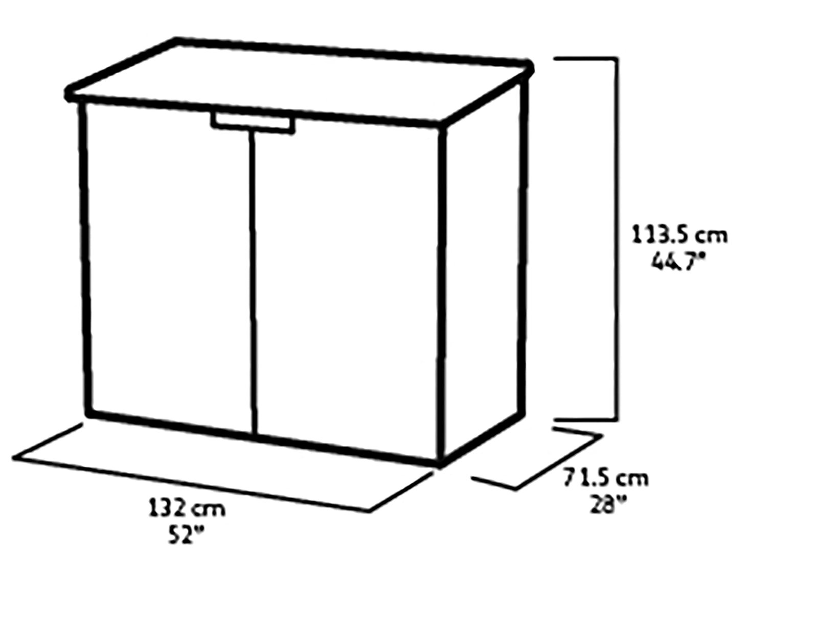 Keter Grey Resin Store It Out Midi Outdoor Garden Storage Shed - Image 2