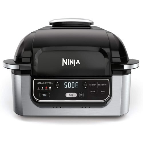 Ninja AG301 Foodi 5-in-1 Indoor Electric Grill with Air Fry