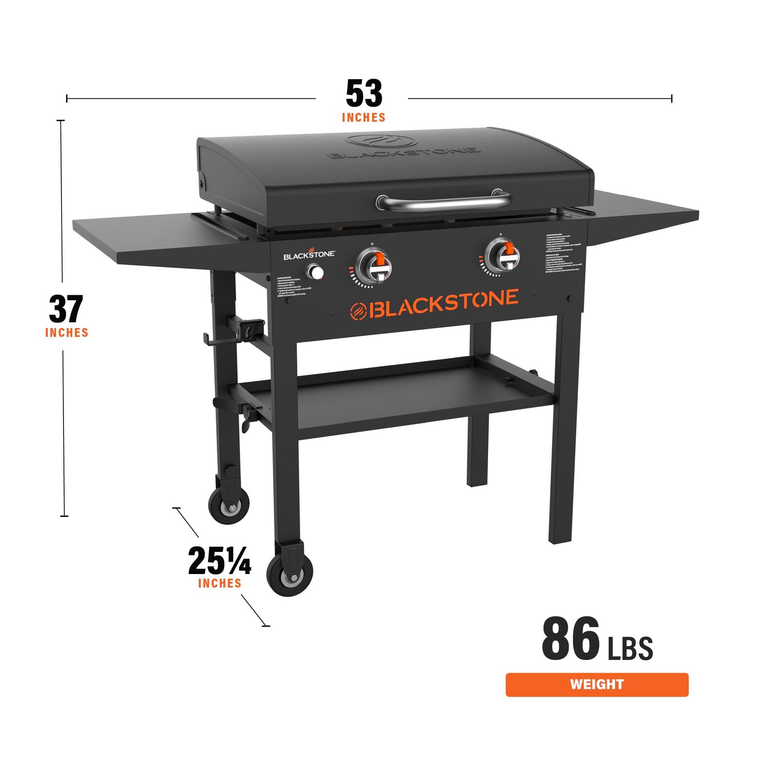 1883 Original 28” Griddle with Integrated Protective Hood - Image 3