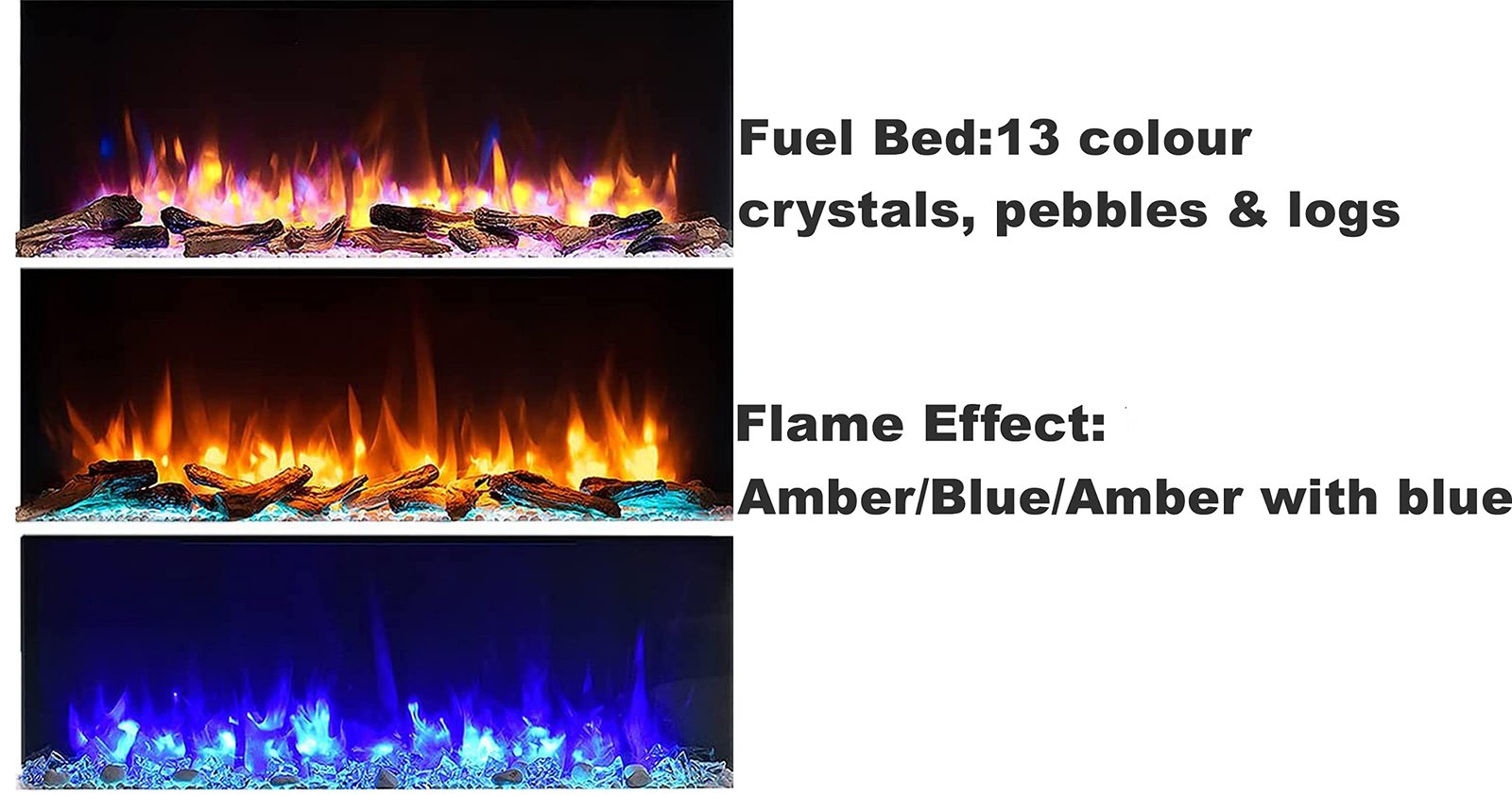 Endeavour Fires Fenwick Wall Mounted Electric Fireplace - Image 6