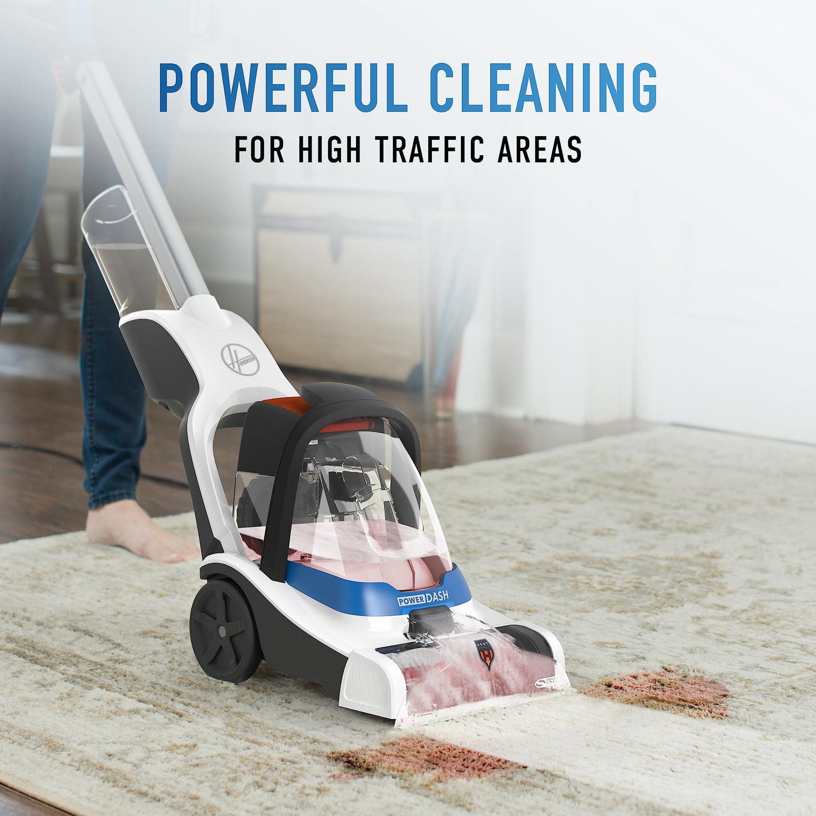 Hoover PowerDash Pet Compact Carpet Cleaner Machine - Image 2