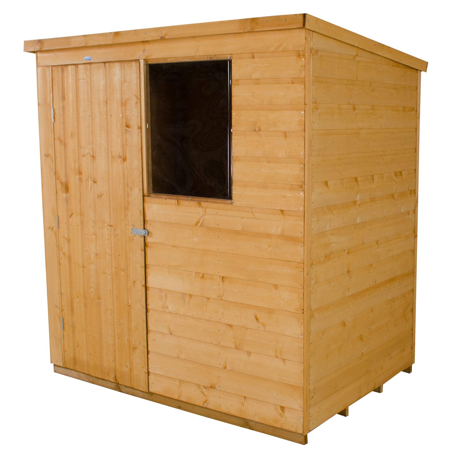 Forest Garden 6 x 4 Pent Shiplap Dip Treated - Image 9