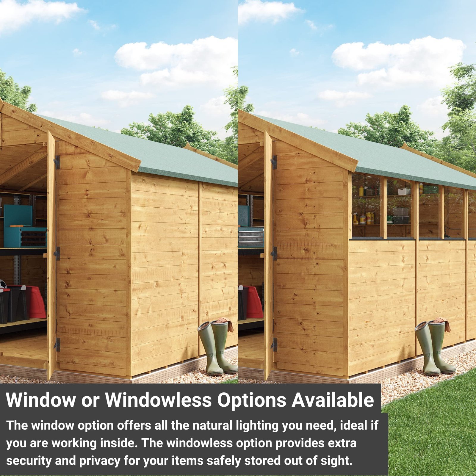BillyOh Keeper Overlap Garden Shed - Image 4