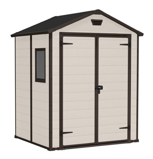 Keter Manor Outdoor Apex Double Door Garden Storage Shed