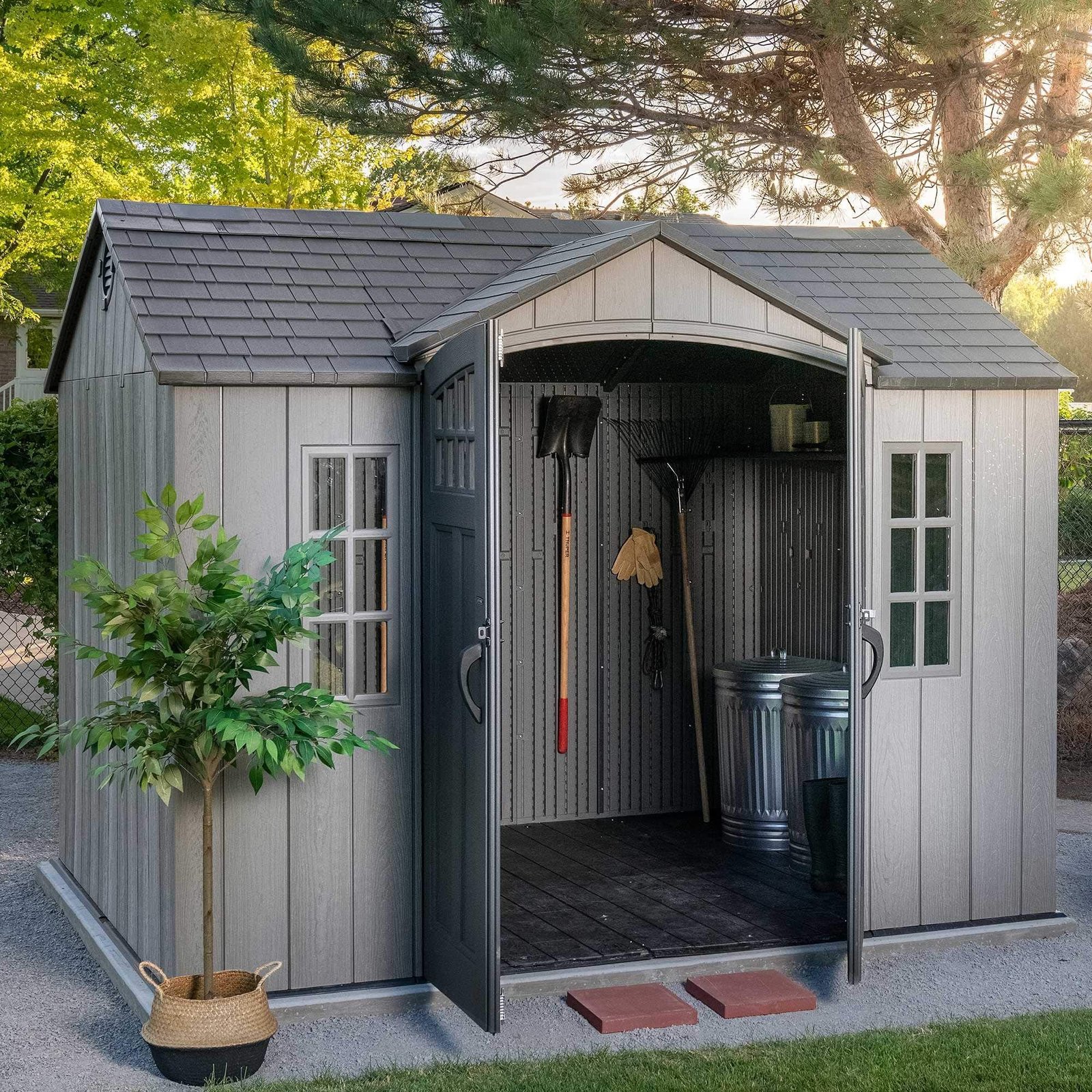 Lifetime Outdoor Storage Shed - Image 9